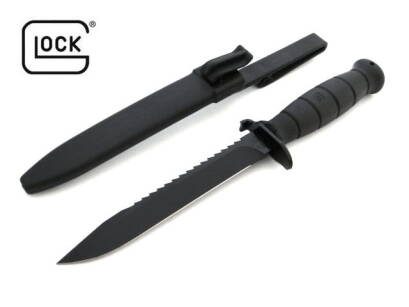 Nóż GLOCK FM81 (Czarny) BLACK z piłą
